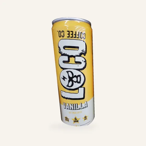 Loco Coffee Vanilla Latte can
