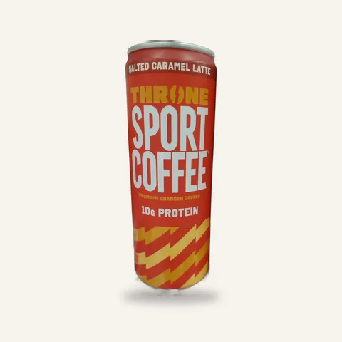 Throne Sport Coffee Salted Caramel Latte can